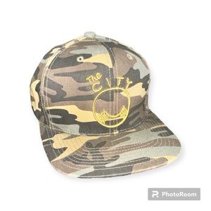 Golden State Warriors NBA Camo Hat